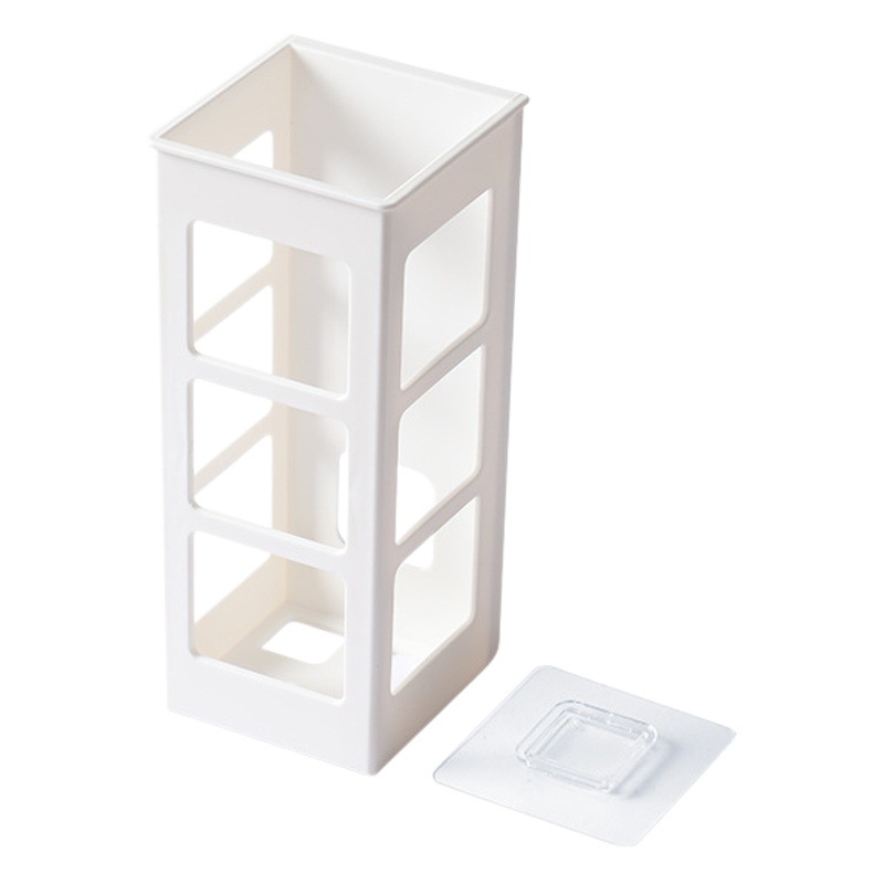 Punch-free Hair Tools Storage Box Wall-mounted Storage Box Curling Rod Straightener Storage Hollow Wall-mounted Box