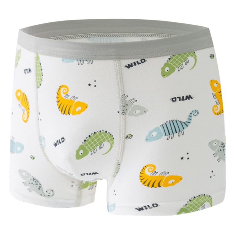 Children's Underwear Boys' Underwear Cotton Baby's Four-Corner Shorts Children's Cotton 100% Big Children's Trousers Boys' Boxer