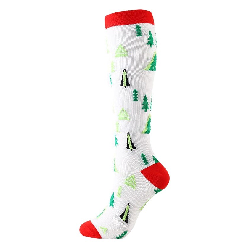 Compression Socks Christmas and Halloween New Cross-Border Cycling and Running Breathable Adult Sports Socks