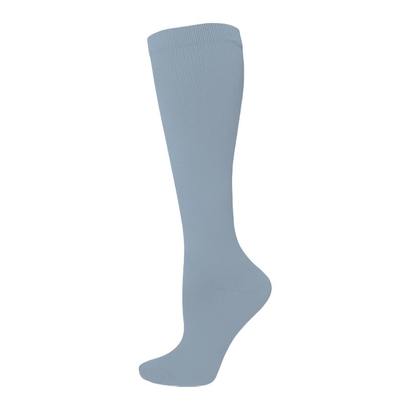 Picture of Cross-border pressure socks calf socks women's four seasons imitation nylon flat socks outdoor sports running stovepipe socks elastic socks