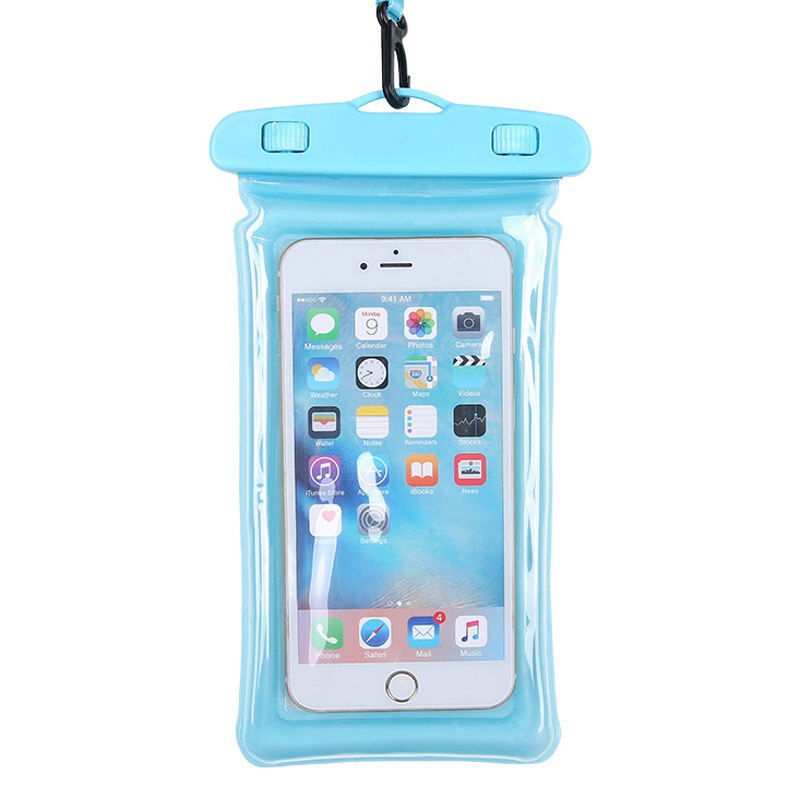 Airbag Mobile Phone Waterproof Bag Transparent Touchscreen Universal Waterproof Case Protective Case Diving Drifting Mobile Phone Waterproof Case