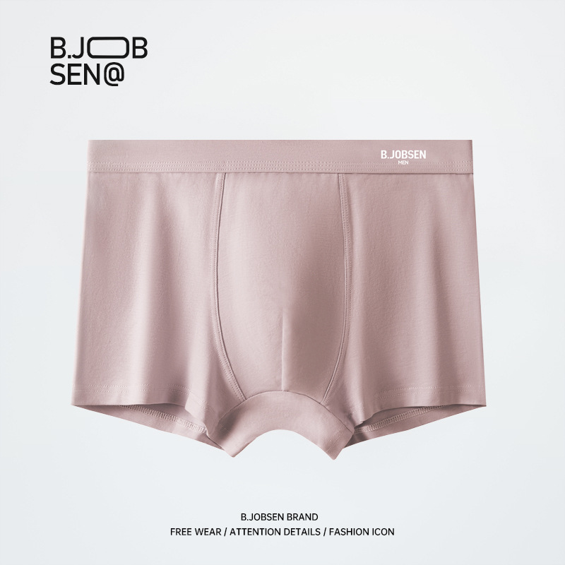 Picture of Men's Underwear Pure Cotton Class A Cotton Boxers 7A Antibacterial Summer Breathable plus size Mid-Waist Four-Corner Boys Underwear Head