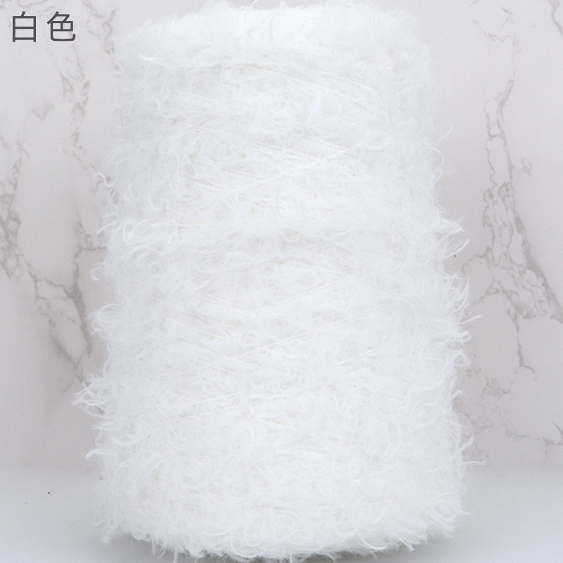 Picture of Silk Joy/Cross-Border Teddy Velvet Curly Furry DIY Handmade Knitting Yarn Ball 500g