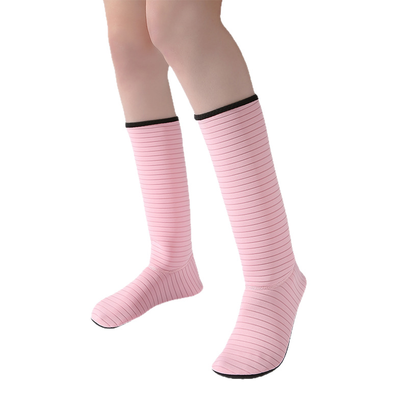 Picture of Indoor Fitness Shoes Women's Skipping Training Rope Skipping Quiet Non-slip Home Soft-soled Breathable sneaker High-top Yoga Shoes