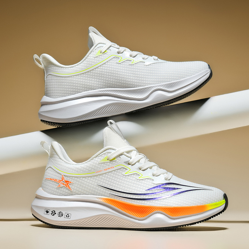 sneaker extra-large size carbon plate 2024 sports casual shoes men's shoes running shoes casual fashion versatile travel men's shoes