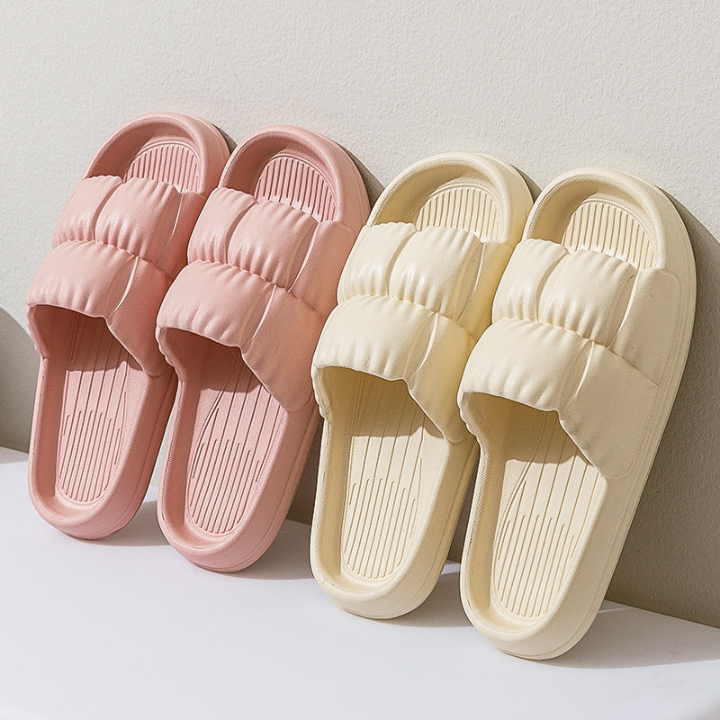 Sandals and Slippers for Women Summer Simple Lightweight Feeling on Dung Indoor Home and Household Bathroom Bath Non-slip Lightweight Men
