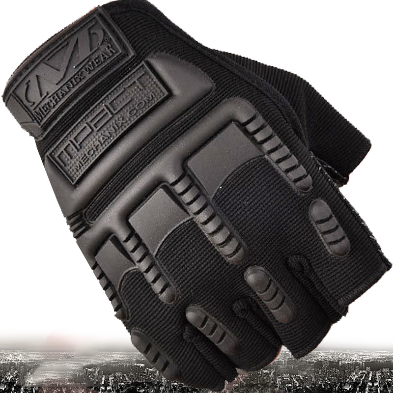 Free Soldier Half-Finger Gloves Tactical Gloves Non-Slip Sunscreen Seal Wear-Resistant Breathable Fighting Motorcycle Gloves