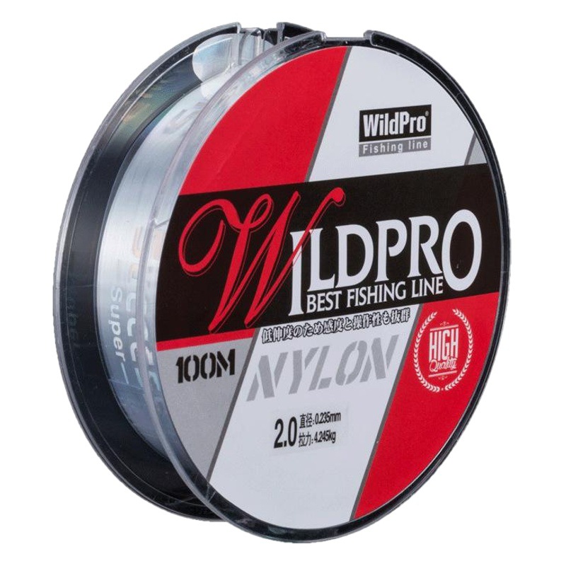 Nylon Line 100m Japanese High-Strength Main Line Sub-Line Throwing Pole Sea Pole Luaji Fishing Transparent Fishing Line Wholesale