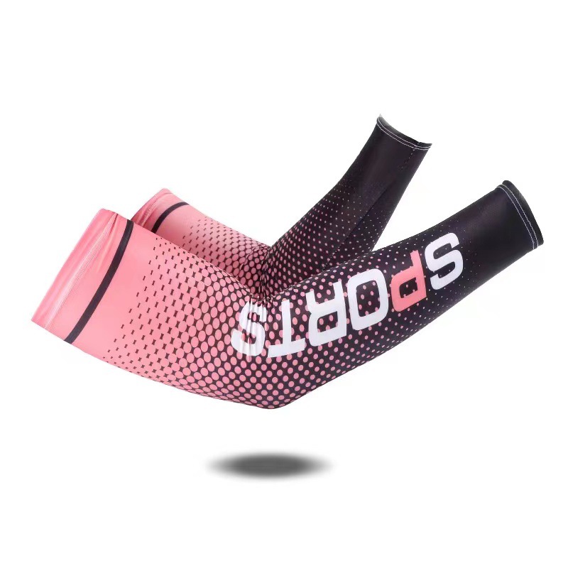 Picture of Sun protection ice oversleeve men's oversleeve Ice Silk gloves women's summer thin UV protection riding face towel driving source