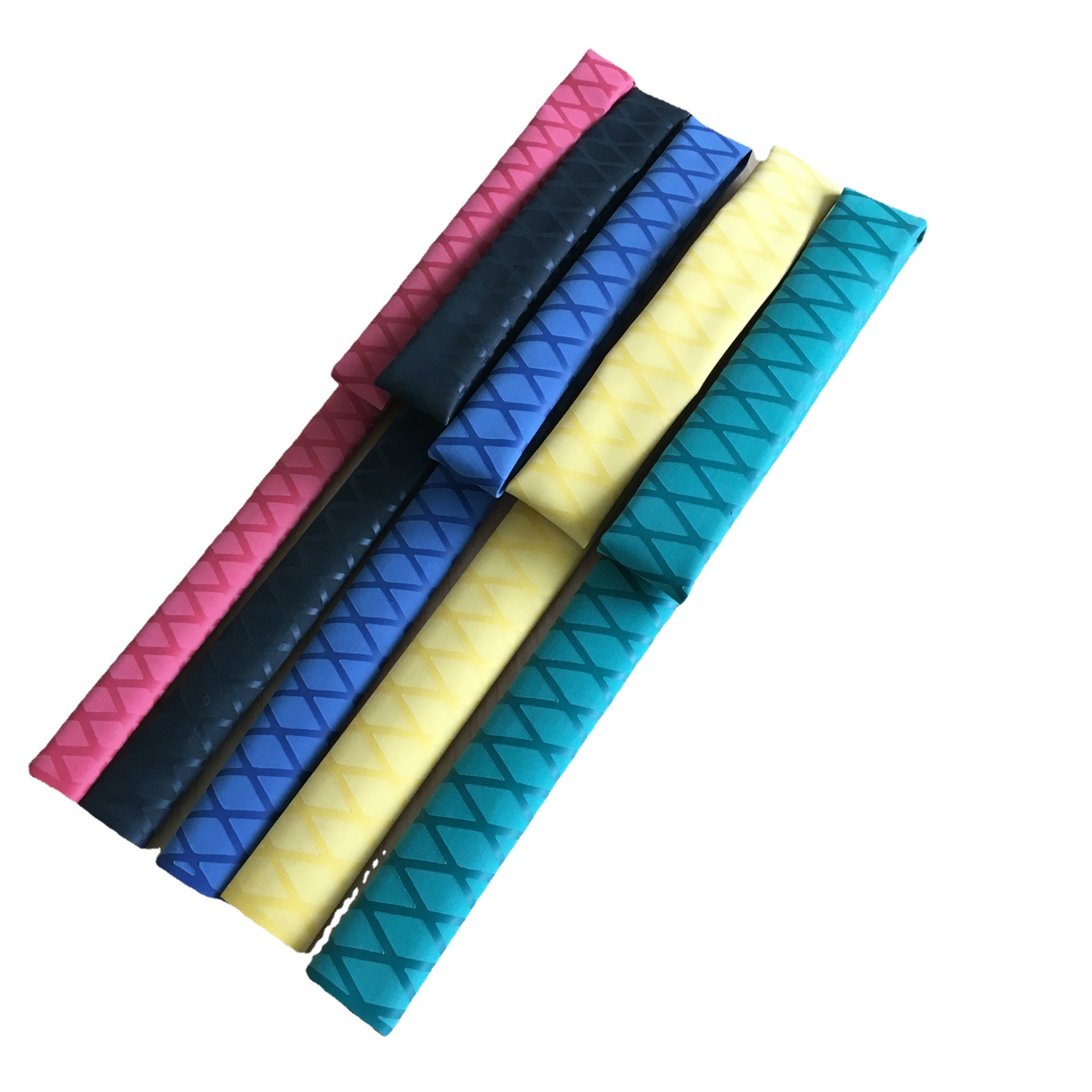 Picture of Fishing Rod Anti-electric Handlebar Cover Heat Shrink Tube Color Handlebar Winding Sweat Belt Fishing Rod Winding Handlebar with Anti-electric Handlebar