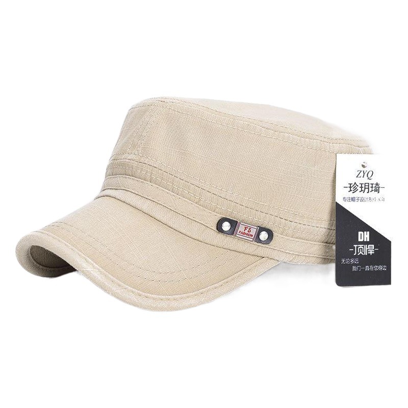 Zhenyueqi Korean fashion flat cap men's spring new adjustable sun hat Old washed hat wholesale
