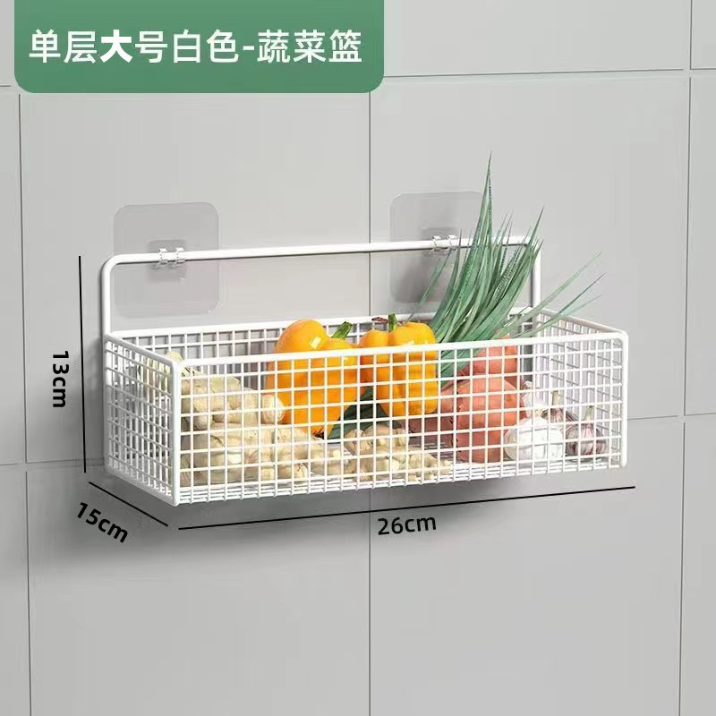 Picture of Bathroom Storage Rack punch-free wall-mounted toilet bath toilet washstand wall-mounted storage rack