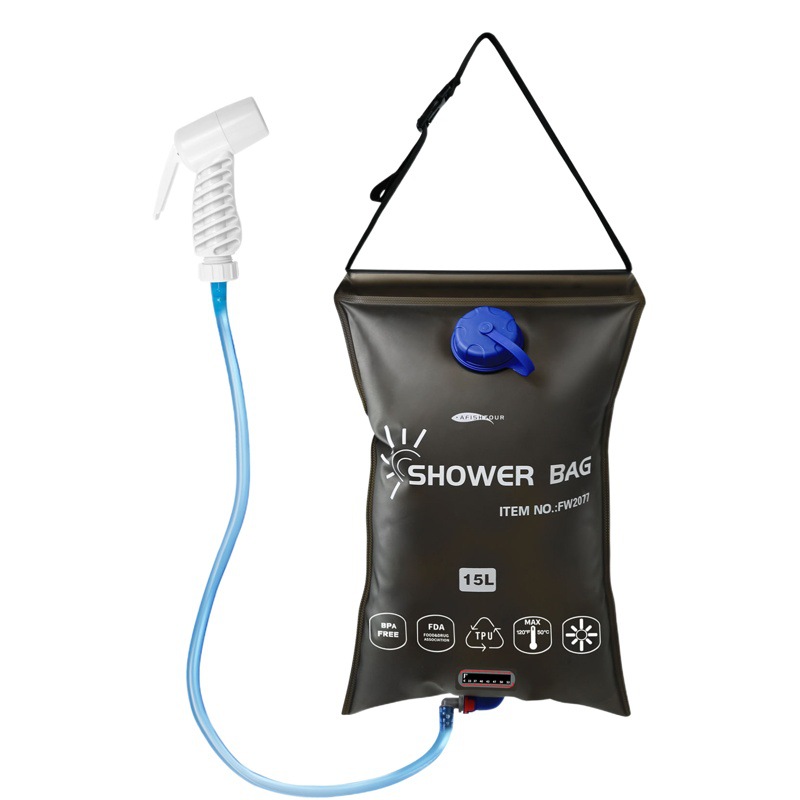 Amazon Hot Selling Outdoor Camping Shower Bag Water Storage Bag Solar Bath Bag Portable Storage Shower