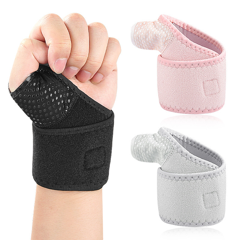 Sports Palm Weight Lifting Basketball Sports Diving Material Adjustable Wrist Guard Pressurized Palm Guard Thumb Cover Wrist Guard