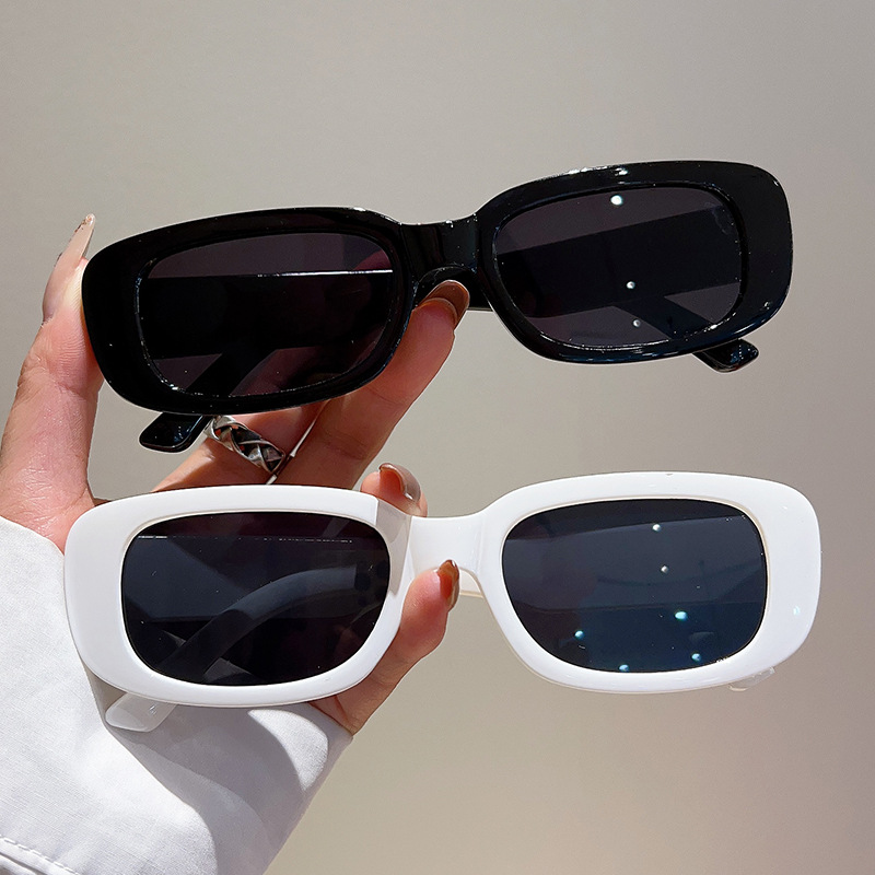 New Retro High Sense Small Box Anti-UV Sunglasses Trendy Street Fashion Sunglasses AliExpress Hot Sale