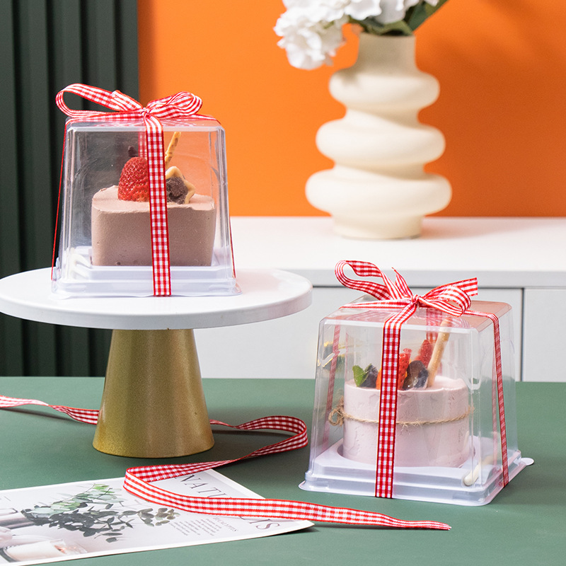 2/3/4/ 6inch Cake Packaging Box 4inch Birthday Mousse Puff Populus Canescens Nectar Box Dessert Box