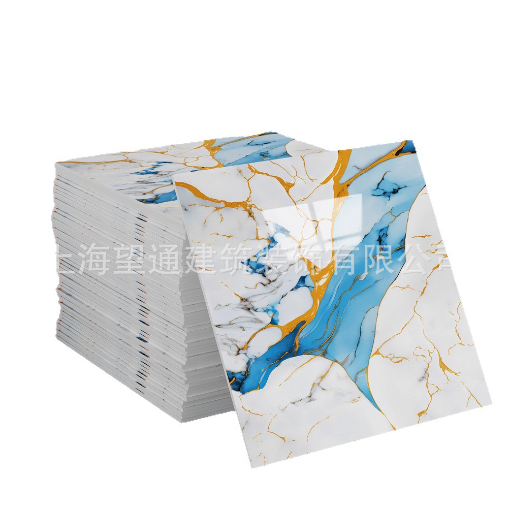 Picture of Cross-border factory 30X30cm for imitation tile stickers wall stickers self-adhesive wall decoration kitchen waterproof wallpaper