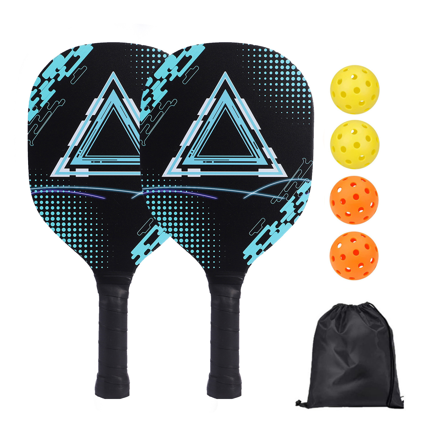 Picture of Poplar UV printing Peak ball racket set beach racket storage bag packaging Amazon cross-border explosions factory