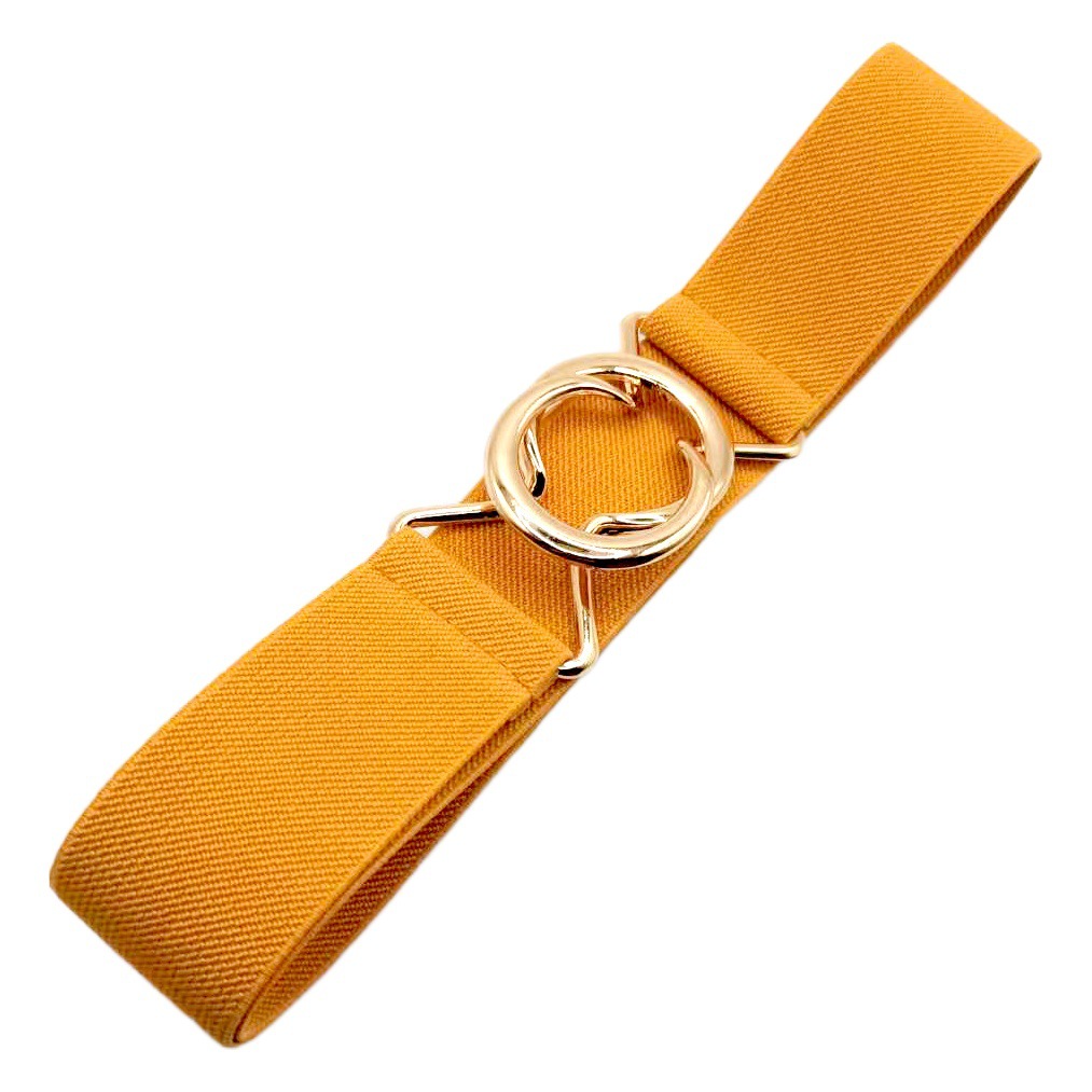 Korean fashion waist all-match decorative waist elastic belt simple women's black elastic belt wholesale