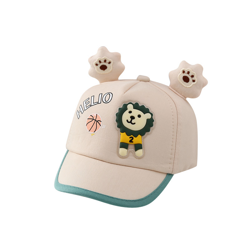 Picture of Baby hat cute bee peaked cap spring and autumn baby baseball cap outdoor sun protection children sun hat