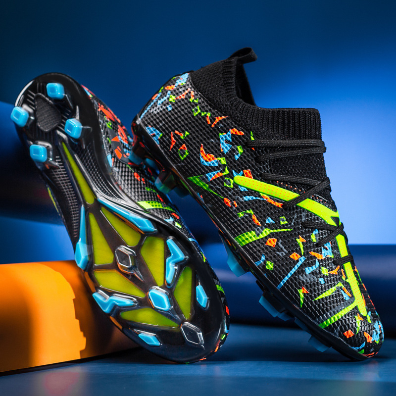 Cross-border AliExpress Soccer Shoes Student Training Shoes Men's Youth Ping Sports Competition Sneakers