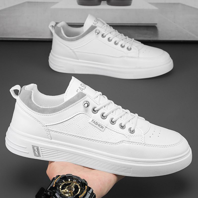 Men's Shoes 2025 New Autum Men's Breathable White Shoes Sports Casual Sneakers Ins Trendy Shoes Student Shoes