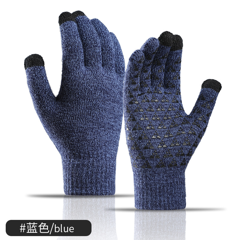 Picture of Amazon Knitted Gloves Men's and Women's Winter Gloves Couple's Warm Wool Game Touch Screen Chicken Gloves