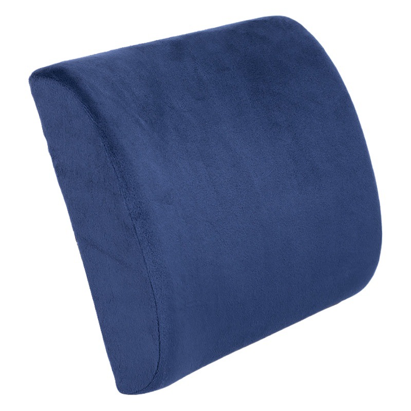 Memory Foam Waist Protection Waist Cushion Office Slow Rebound Student Seat Pillow Removable Waist Pad Sedentary Backrest