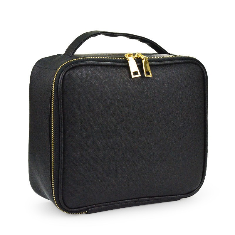 Picture of Cross-border Hot Sale High-value Travel Portable Cosmetic Bag Large Capacity PU Leather Cosmetic Case cosmetic Bag