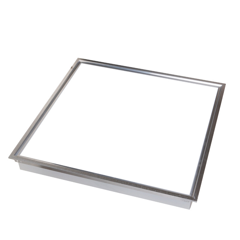 Picture of LED panel lamp 60*60 grille lamp bottom straight light flat lamp embedded concealed integrated ceiling lamp aluminum edge