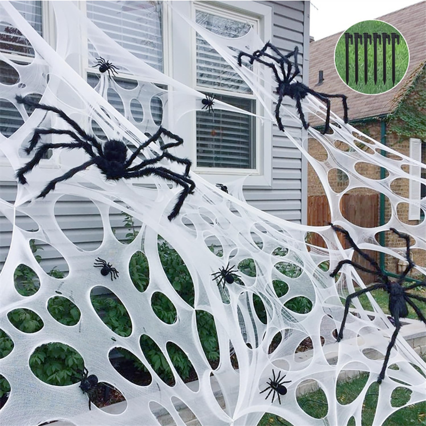 Picture of Special Offer Horror Decorative Cloth Amazon Spider Web Halloween Spider Web Halloween Spider Web