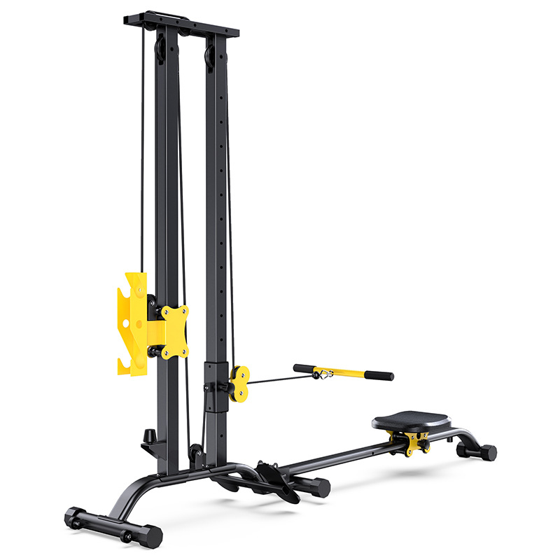 Picture of High Pull-Up Frame Fitness Equipment for Fat-Burning Exercise, Dumbbell Multi-Functional All-In-One Comprehensive Trainer, Pull-Back Rowing Machine