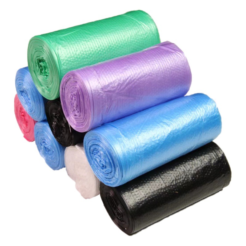 Biobased Biodegradable Plastic Bags Wholesale Starch-Based Plastic Garbage Bags Kitchen Cleaning Bags Environmentally Friendly and Affordable Packaging