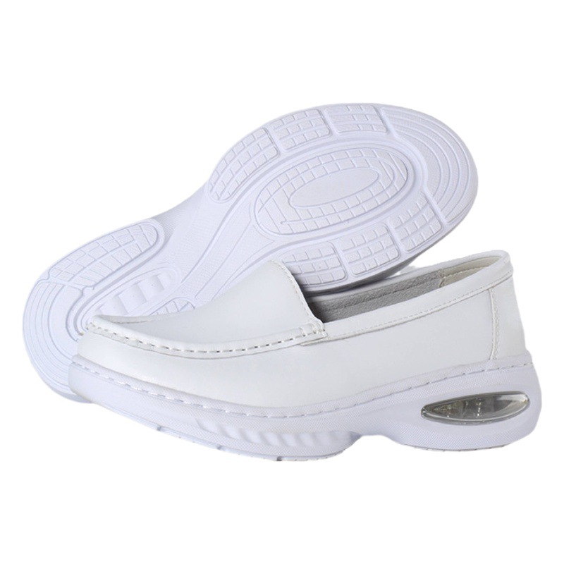 Nurse Shoes for Women, Cowhide, Breathable, Non-Stuffy, Sweat-Absorbent, Dry, Comfortable, Atmospheric Pads, Light, Soft and Rebound 23061