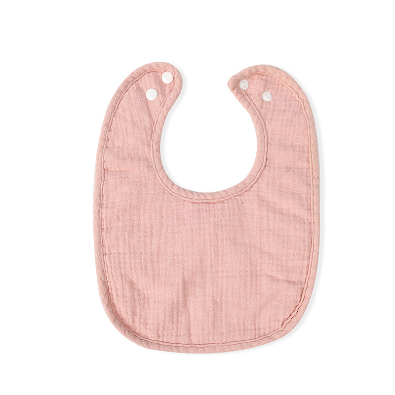 Picture of Gauze Peas Velvet Baby Petal Bib Pure Cotton Baby Sipe Towel Pure Cotton Waterproof Autumn and Winter Thickened Newborn Bib