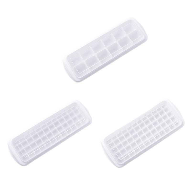 Picture of Ice cube mold commercial creative ice storage box with lid Ice Cube artifact large capacity ice making container Ice Cube mold