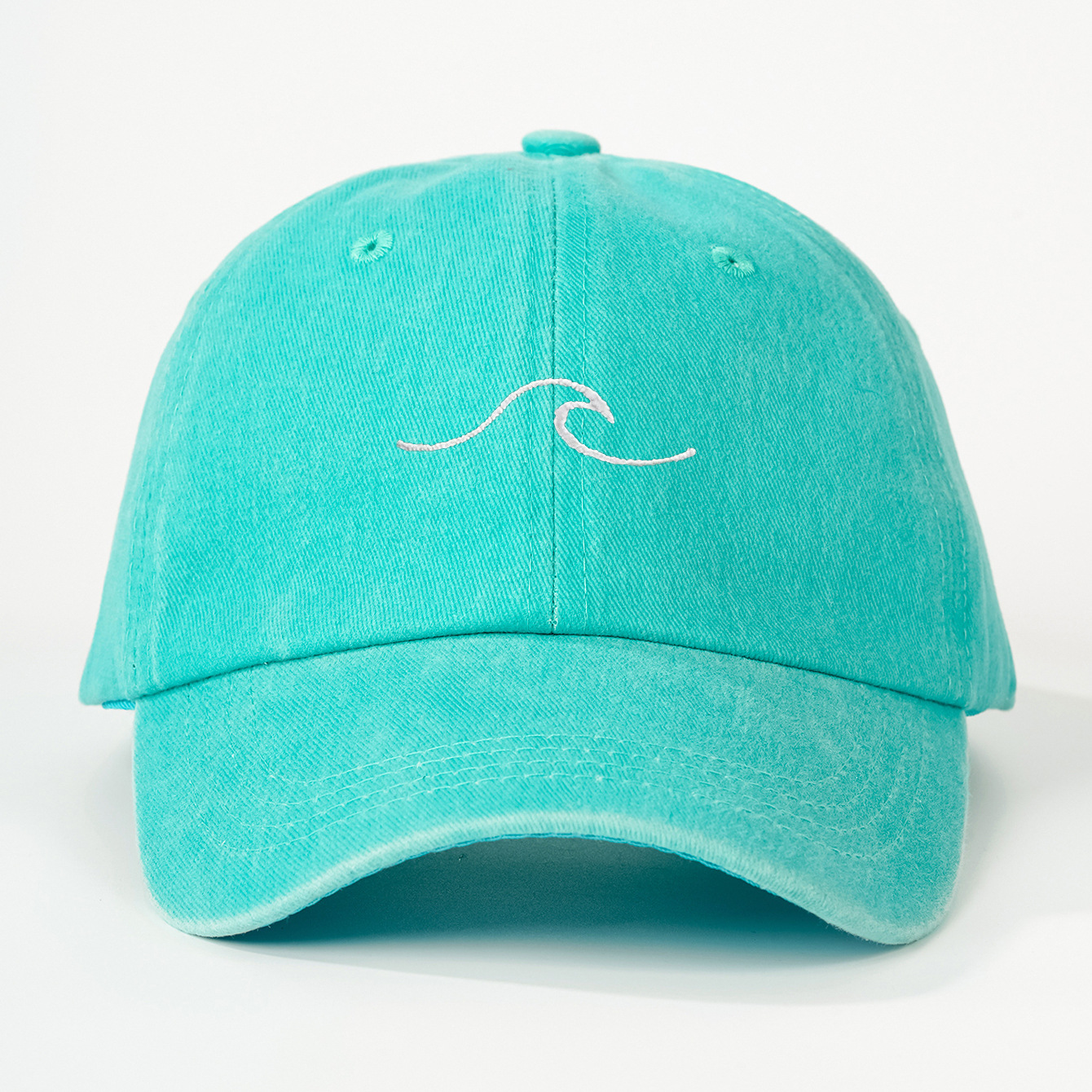 Picture of Spring and Summer Embroidered Corrugated Baseball Cap for Men and Women Outdoor Sunscreen Baseball Cap Hat Suitable for Outdoor Sports Sunshade