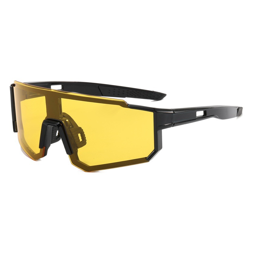 European and American New Sports Riding Sunglasses Bicycle Trendy Men's and Women's Colorful Outdoor Sunglasses Coated Fashion Glasses