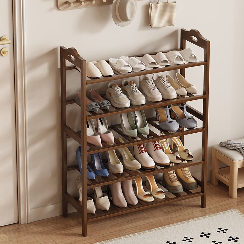 Shoe Rack Multi-Layer Household Storage Rack Door Shoe Cabinet Shoe Rack Storage Sturdy Home Dormitory Rental Room Dustproof
