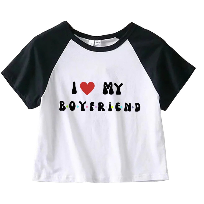 Cross-border new fashion letter printing European and American hot girl pure desire sexy short top versatile navel short sleeve t-shirt