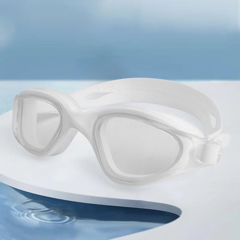 Picture of Cross-border hot new HD waterproof anti-fog adult swimming goggles flat swimming goggles in stock swimming goggles wholesale