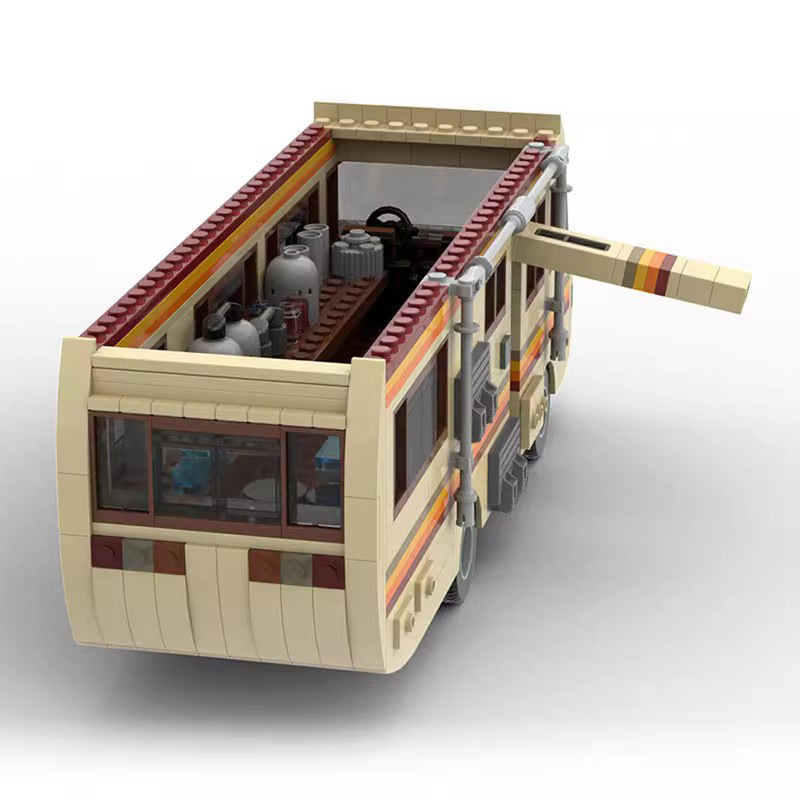 Picture of Compatible with Lego MOC assembling building blocks toy 20606 American TV series deadly poison Master Lao Bai's work car