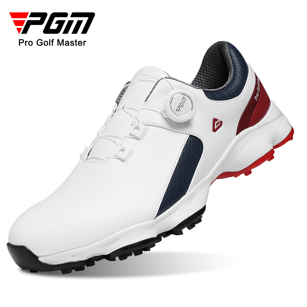 PGM Golf Shoes Men's Comfortable Cushion sneaker Knob Shoelaces Men's Shoes Waterproof Non-slip Golf Shoes
