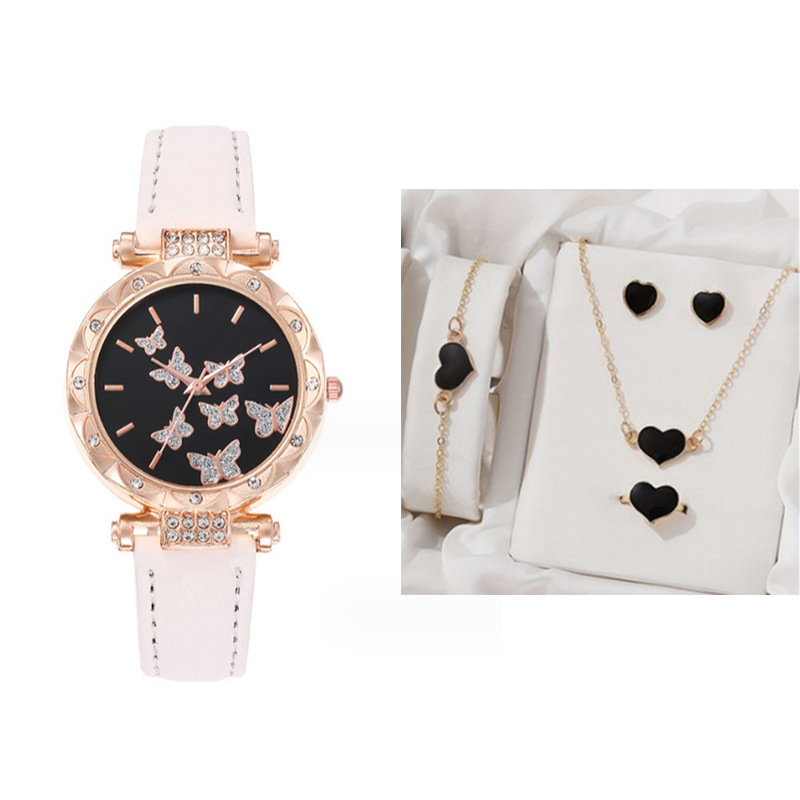 Picture of New TikTok Popular Women's Watch Fashion Simple Watch Butterfly Digital Belt Watch Wholesale