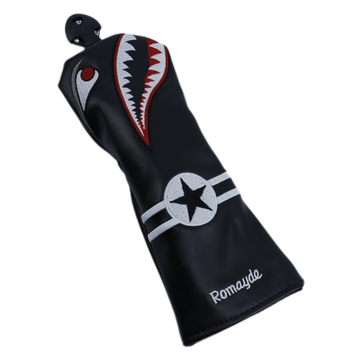 Golf Shark Wooden Pole Set No. 1 Wooden Ballway Wooden Iron Pole Push Rod Set Head Ball Head Protective Cap Cover