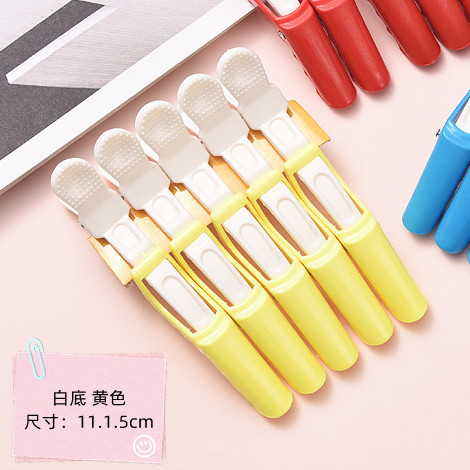 Picture of Multi-functional hair styling clip positioning partition alligator clip long mouth clip crane mouth clip curly hair stylist's choice