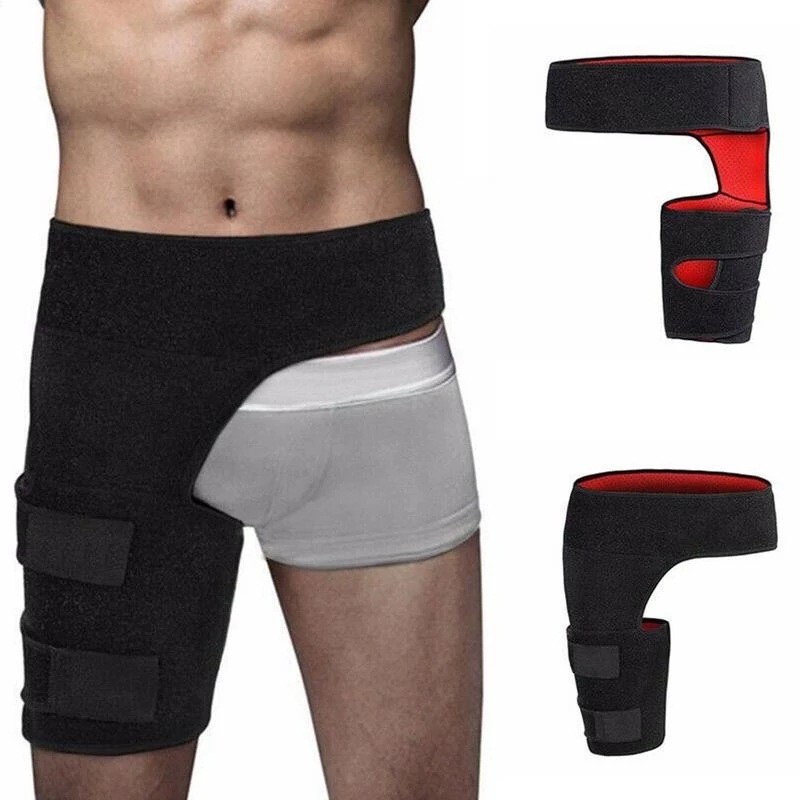 Spot Cross-border Leg Belt Groin Anti-strain Sports Leg Protection Belt Fitness Thigh Binding Belt Waist Leg Belt