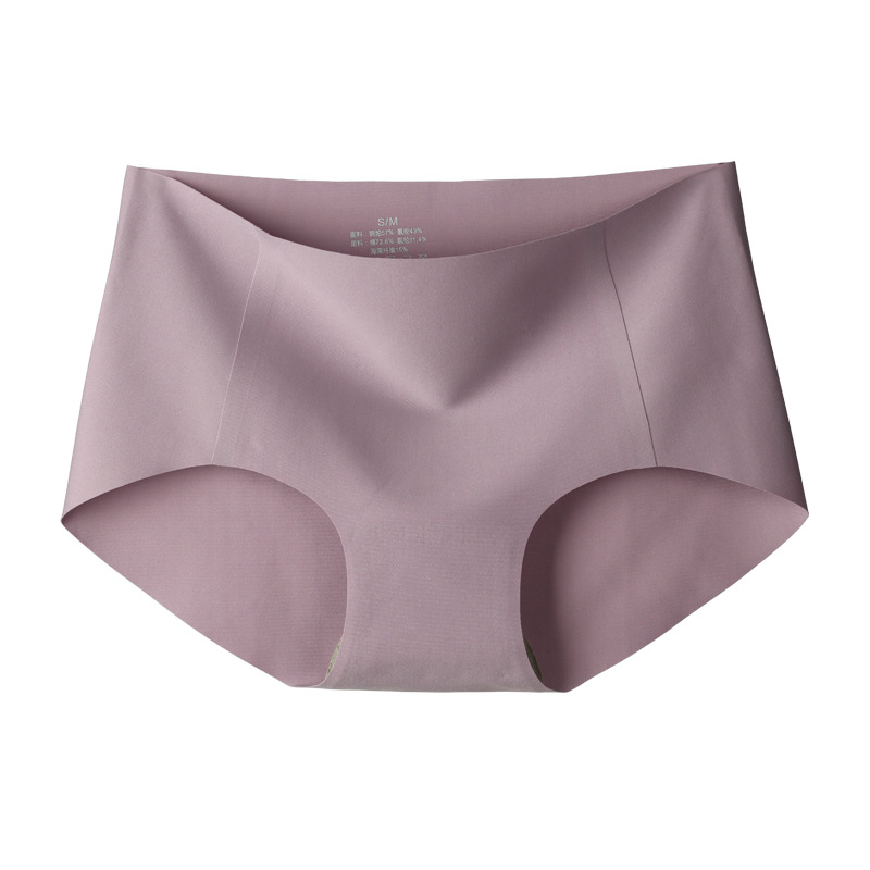 Picture of [32 Colors] 7A Antibacterial Japanese Ice Silk Mid-waist Traceless Panties Women's Thin Women's Modal Girls' Panties