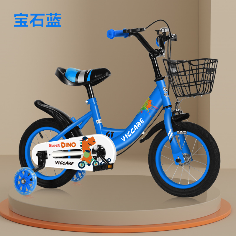 Picture of Vicack Kidsren's Bicycle Boy 2-3-6-7-10 Years Old Medium and Large Kidsren Baby Stroller Little Girl Bicycle