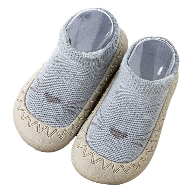 Newborn Infants and Toddlers Toddler Shoes Baby Toddler Socks Retro European Version Breathable Non-Slip Insulation Floor Shoes Indoor